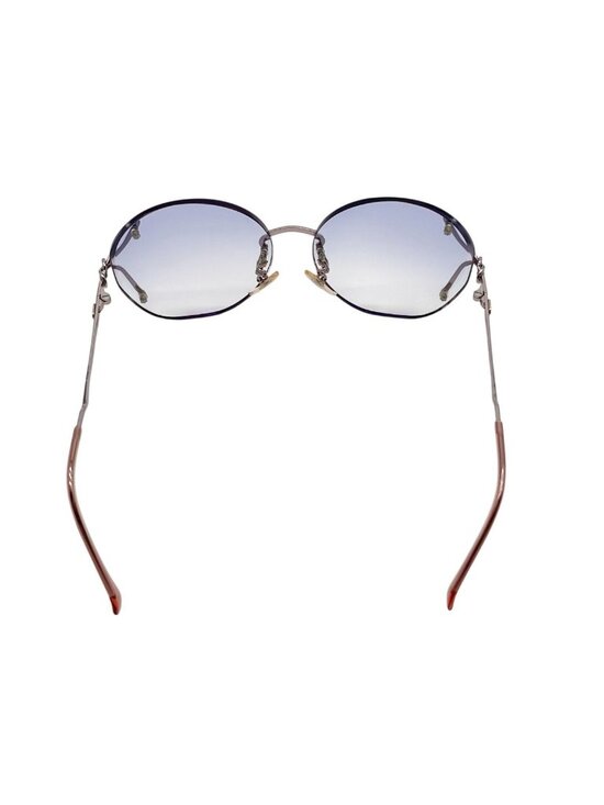 Saint Laurent Yves 60 15 Degree Sunglasses Rimless Gradation Pink Eyewear main image 8
